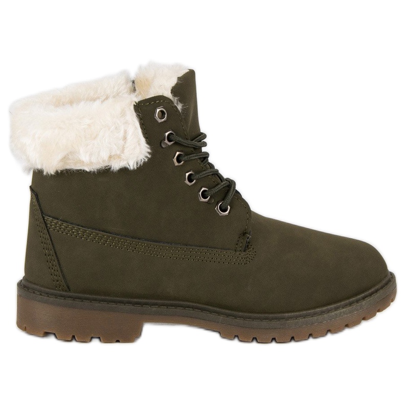 Seastar Ciemnozielone traperki