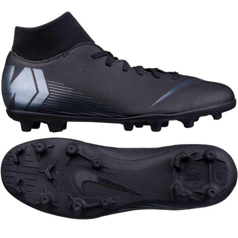 Buty piłkarskie Nike Mercurial Superfly 6 Club Mg M AH7363-001 czarne czarne