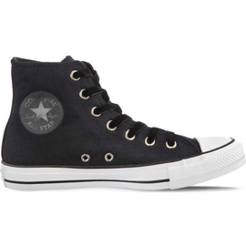 Converse C561702 Chuck Taylor All Star Black Black White czarne