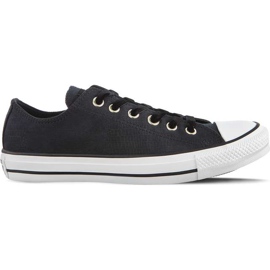 Converse C561705 Chuck Taylor All Star Black Black White czarne