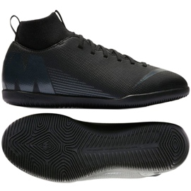 Buty Nike Mercurial Superflyx 6 Club Jr czarne