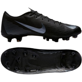 Buty piłkarskie Nike Mercurial Vapor 12 Academy FG M AH7375-001 czarne