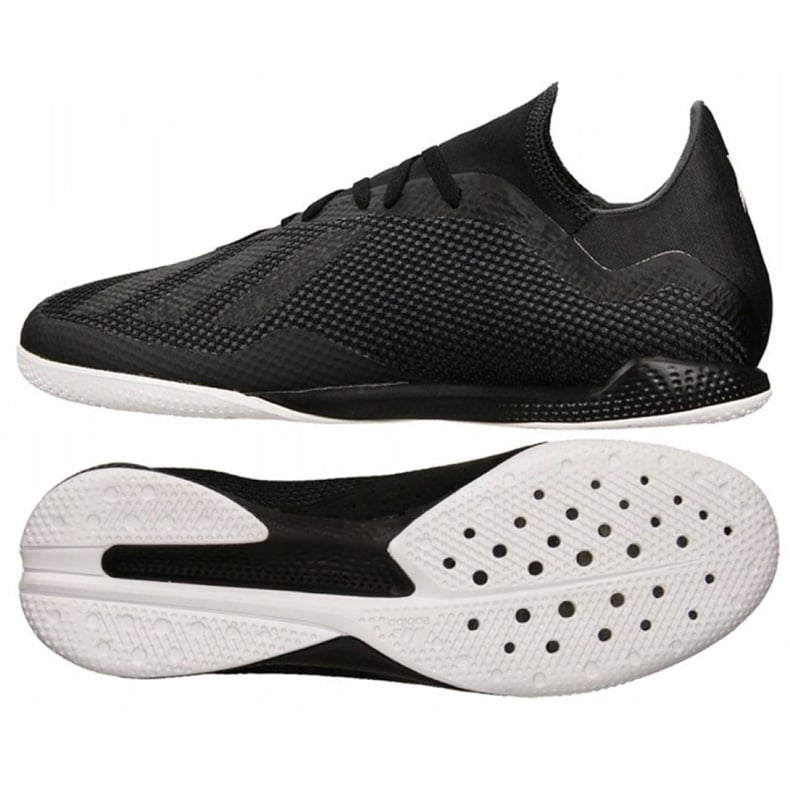 Buty piłkarskie adidas X Tango 18.3 In M DB2442 czarne czarne
