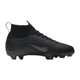 Buty piłkarskie Nike Mercurial Superfly 6 Elite Fg Jr AH7340-001 czarne czarne