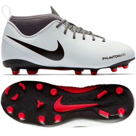 Buty piłkarskie Nike Phantom Vsn Club Df Fg Jr AO3288-060 wielokolorowe białe