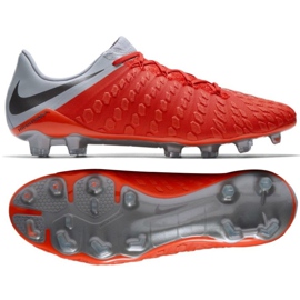 Buty piłkarskie Nike Hypervenom Phantom 3 Elite Fg M AJ3805-600 czerwone czerwone