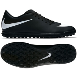 Buty piłkarskie Nike BravataX Ii Tf M 844437-001 czarne wielokolorowe