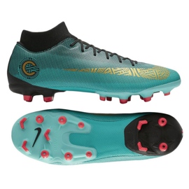 Buty piłkarskie Nike Mercurial Superfly 6 Academy M CR7 Mg AJ3541-390 niebieskie niebieskie