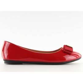 Balerinki damskie czerwone 9988-130 Red