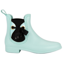 Miętowe Kalosze VICES zielone