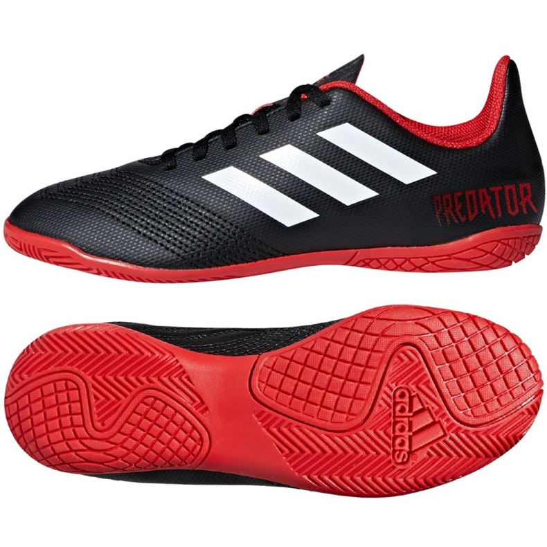 Buty piłkarskie adidas Predator Tango 18.4 Tf Jr DB2335 czarne czarne