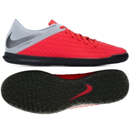 Buty halowe Nike Hypervenom Phantomx 3 Club Ic M AJ3808-600 czerwone czerwone