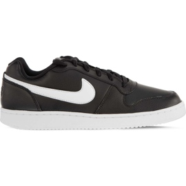 Nike Ebernon Low 002 Black White białe czarne