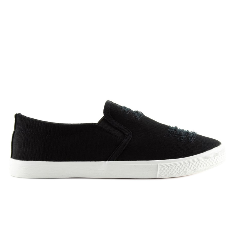 Trampki slip-on czarne BL126P Black