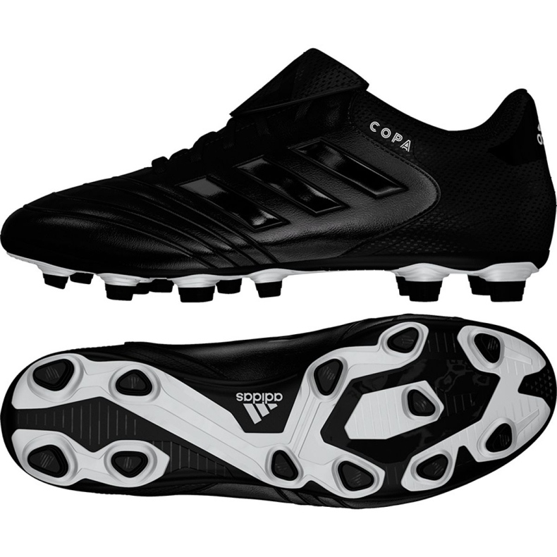 Buty piłkarskie adidas Copa 18.4 FxG M DB2457 czarne wielokolorowe