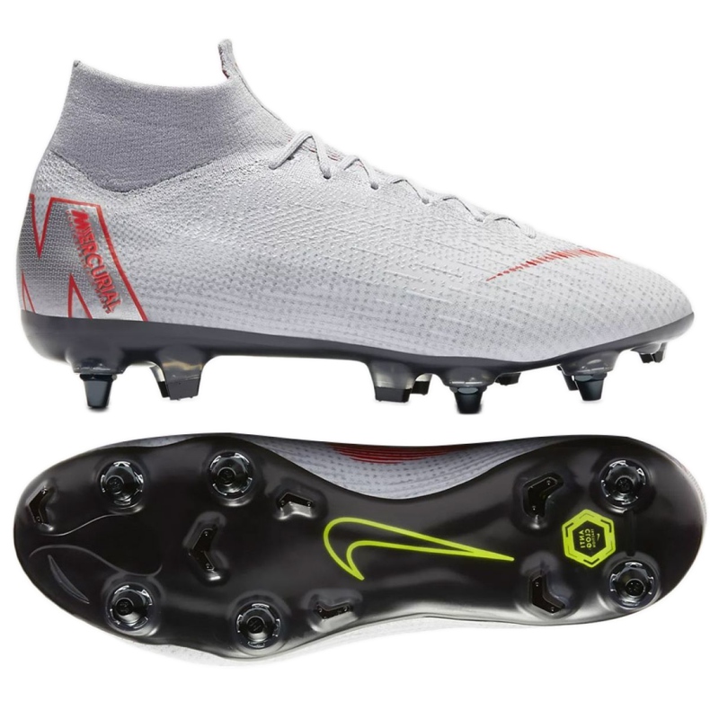 Buty piłkarskie Nike Mercurial Superfly 6 Elite SG-Pro M AH7366-060 wielokolorowe białe