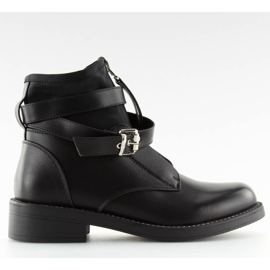 Botki damskie czarne NS10P black
