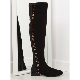 Kozaki muszkieterki czarne FC-H105 Black