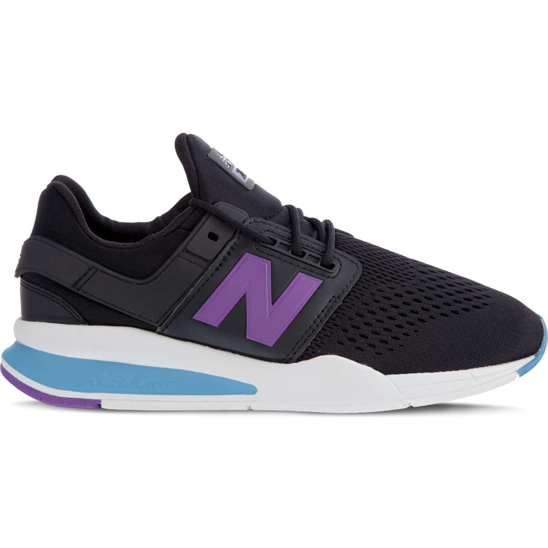 New Balance Ws247ff Tritium Pack Black With Cadet Blue czarne fioletowe