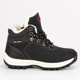 Ax Boxing Zimowe obuwie na suwak czarne