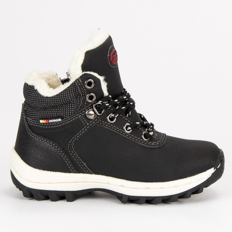 Ax Boxing Zimowe obuwie na suwak czarne