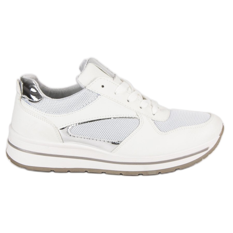 Modne obuwie sportowe białe