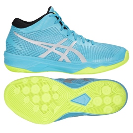 Buty do siatkówki Asics Gel-Volley Elite Ff Mt M B750N-400 wielokolorowe niebieskie