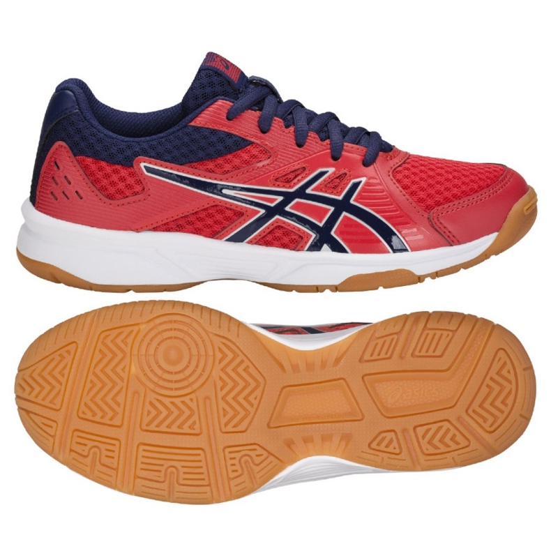 Buty do siatkówki Asics Upcourt 3 Jr 1074A005-600 różowe różowe