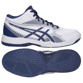 Buty do siatkówki Asics Gel Task M B703Y-100 białe białe