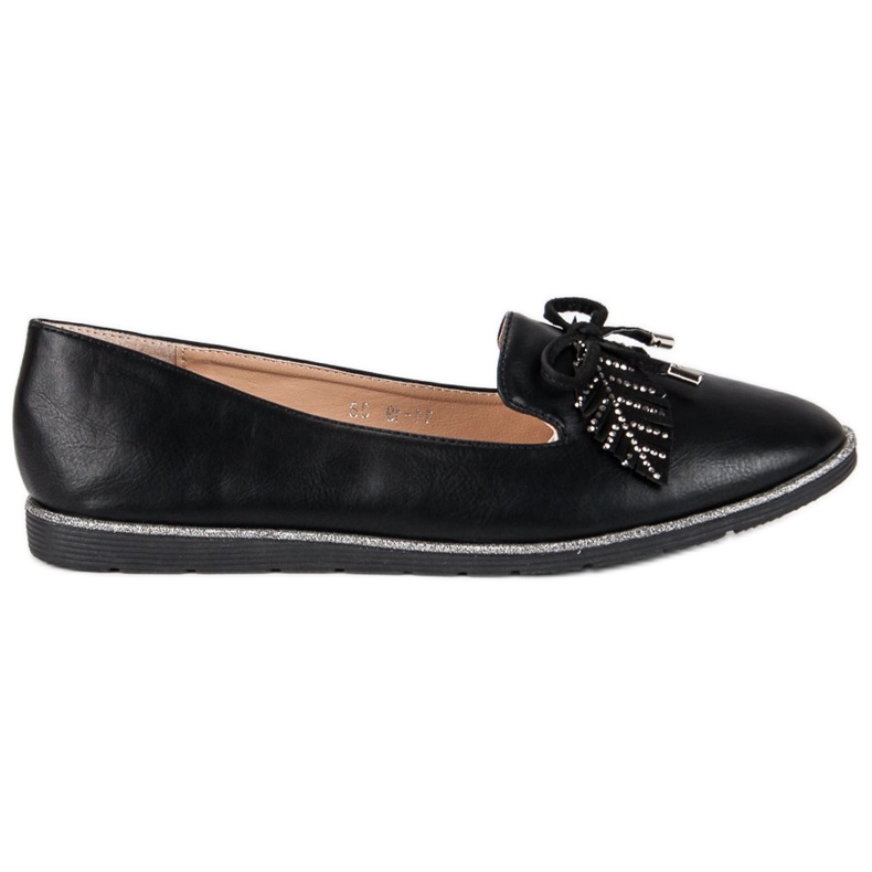 Super Me Czarne baleriny