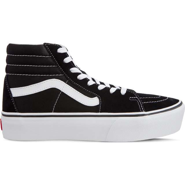 Vans Sk8 Hi Platform 2 6BT Black True White czarne