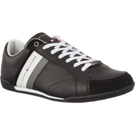 Tommy Hilfiger Corporate Material Mix Cupsole 990 czarne