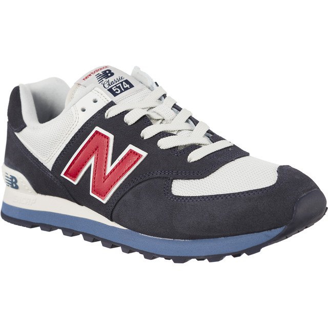 New Balance Ml574esc białe czerwone granatowe