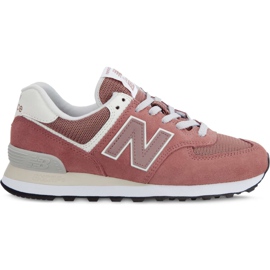 New Balance Wl574crc Red czerwone