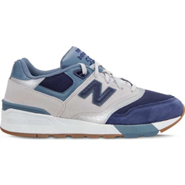 New Balance Ml597ngt Silver szare wielokolorowe granatowe