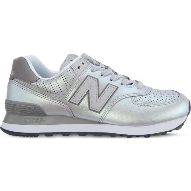 New Balance Wl574ksc Sheen Pack Rain Cloud With Marblehead szare