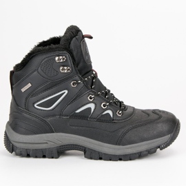 Arrigo Bello Męskie obuwie na zimę czarne