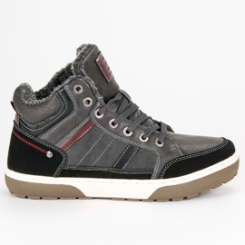 Arrigo Bello Ocieplane trampki szare