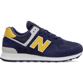 New Balance Ml574smb Pigment With Brass żółte granatowe