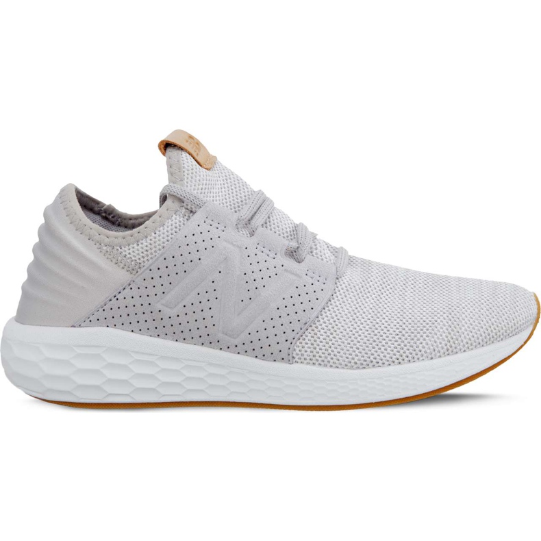 New Balance Fresh Foam Cruz V2 Knit WCRUZKG2 Rain Cloud With White Munsell szare