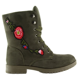 Workery z haftem zielone AB-9 Army Green