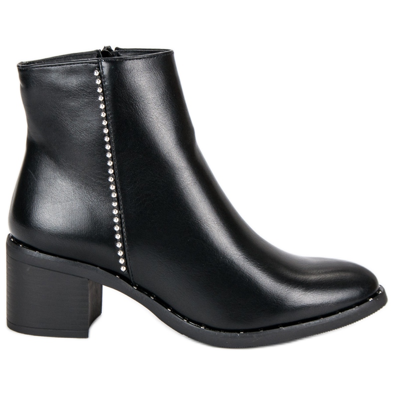 Seastar Klasyczne Botki Na Obcasie czarne