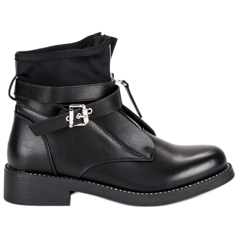 Seastar Casualowe botki damskie czarne