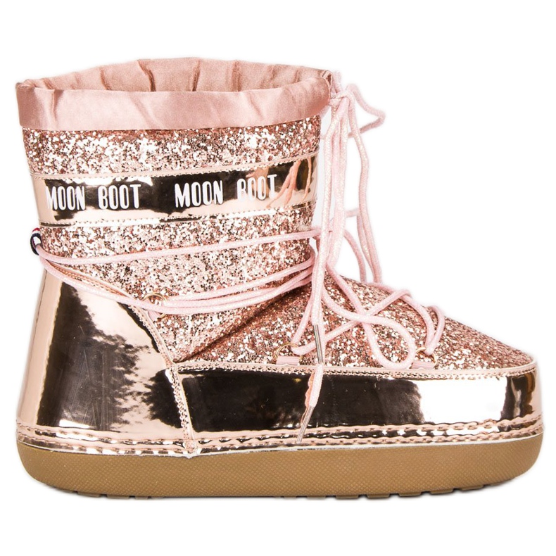 Modne Różowe Śniegowce