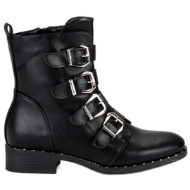 Groto Gogo Rockowe workery czarne