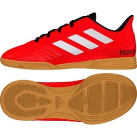 Buty halowe adidas Predator Tango 18.4 czerwone