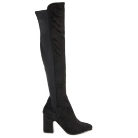 Seastar Dopasowane muszkieterki na słupku czarne