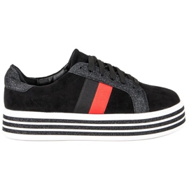 Trampki Na Platformie VICES czarne