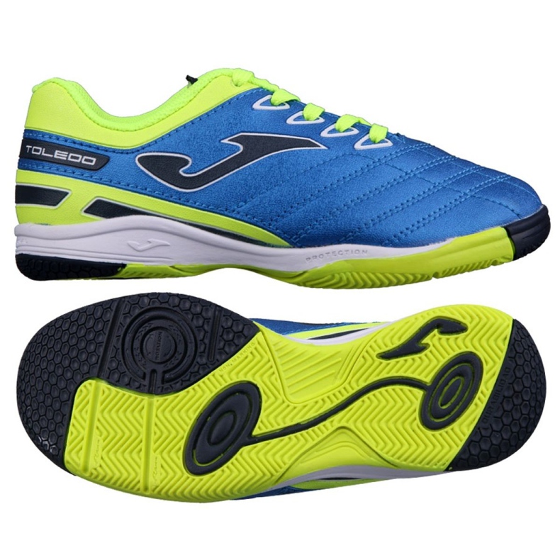Buty halowe Joma Toledo In Jr TOLJW.804.IN niebieskie niebieskie