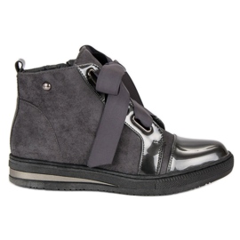 Filippo Stylowe Trampki Nad Kostkę szare